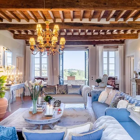 Fattoria Camigliano, Luxury With Pool Inside A Wine Estate Villa Capannori